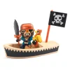 Figurine Arty Toys Pirate Bily cannot - Djeco