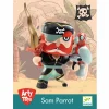 Figurine Arty Toys Pirate Sam Parrot – Djeco