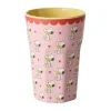 Gobelet haut Snoopy Rose - Rice