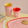 Gobelet haut Snoopy Rose - Rice