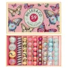 Grand coffret de billes Papillons anamorphique - Billes and Co