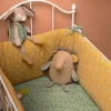 Peluche hérisson musical beige et marron, tissu doux, collection Trois petits lapins