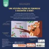 Livre pour bébé "Histoires à câliner Mon papa et moi" avec illustrations de pandas rouges câlins.