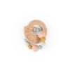 Hochet anneau de dentition bois et silicone Cygne - Moulin Roty