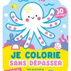 Je colorie sans dépasser Animaux de la mer - Auzou