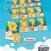 Carte de jeu Duck and Cover avec illustrations canards et instructions Piochez, Déplacez, Scorez