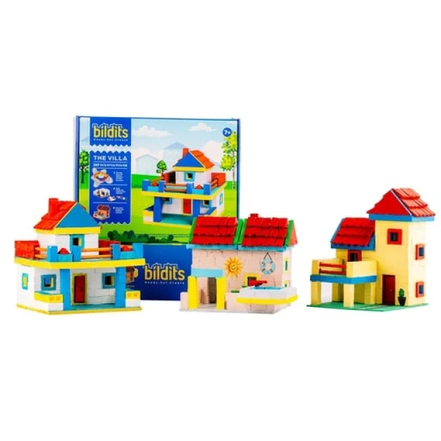 Jeu de construction La villa multicolore - Bildits