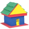 Jeu de construction Ma première maison multicolore - Bildits