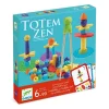 Boîte du jeu dextérité Totem Zen avec pièces en bois coloré à empiler