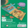 Jeu magnétique Morpion Dinosaures - Auzou