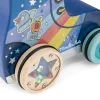 Jouet à tirer Roller Puce et Pilou - Moulin Roty