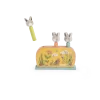 Jouet Pop up en bois Trois petits lapins - Moulin Roty