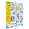 Kit Créatif 10 Décos en Plastique Fou Chats et Chiens à Créer - Janod