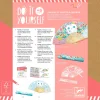 Kit créatif Do it yourself Eventail à colorier Koneko - Djeco