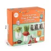 Kit créatif en groupe 8 têtes à pousser Mr Patate - Radis et Capucine