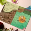 Pages du livret explicatif du kit créatif Les insectes avec illustrations fourmis et abeilles.