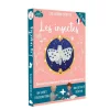 Boîte rose kit créatif Les insectes avec papillon blanc à pois bleus et illustration enfants