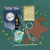 Kit créatif Peter Pan avec planche Big Ben, silhouettes, étoiles dorées et accessoires en bois