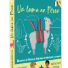 Kit créatif Un lama au Pérou avec pot à crayons en forme de lama blanc coloré
