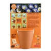Kit jardinage enfant Belle de jour Princesse avec pot terre cuite et graines radis et capucine