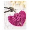 Kit macramé Porte-clés Mon cœur - French'Kits