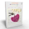 Kit macramé Porte-clés Mon cœur - French'Kits
