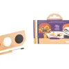 Kit maquillage 3 couleurs Citrouille et Squelette - Namaki