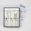 Kit La chimie des slimes Sentosphère avec bécher, poudres colorées, flacons et notice.