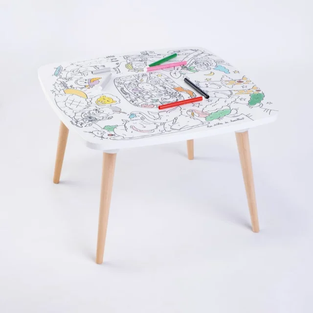 La coloritable La savane s'amuse - Les drôles de bouilles