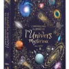 Couverture bleue avec illustrations dorées et colorées de galaxies, planètes et comètes, titre L'anthologie illustrée de l'un