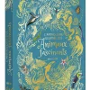 Couverture bleue avec dessins dorés et divers animaux colorés, livre Animaux fascinants Auzou.