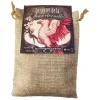 Sachet en toile de jute avec étiquette jeu Le secret de la fleur éternelle Gigamic.