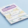 Livre "Suis du doigt l'ours polaire" avec illustrations d'ours polaires jaunes pâles.