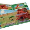 Livre jeu Ma première aventure Voyage en terre ocre avec illustrations colorées et rabats à soulever