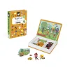 Magnéti'book 4 saisons Janod, coffret aimants colorés personnages et nature.