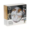 Boîte de magnets zoologiques en bois Vilac, animaux illustrés, 20 pièces.