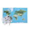 Mappemonde avec décalcomanies Tout autour du monde - Moulin Roty