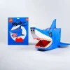 Masque Requin 3D en carton à monter - Omy
