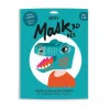 Masque T-Rex 3 D en carton à monter - Omy