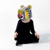 Masque Tigre 3D en carton à monter - Omy
