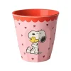 Médium Gobelet Snoopy Rose - Rice