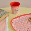 Médium Gobelet Snoopy Rose - Rice