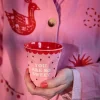 Médium Gobelet Snoopy Rose - Rice