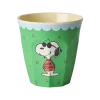 Medium Gobelet Snoopy Vert - Rice