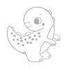 Mes Dou'Dou' Dinosaures à tamponner - Créa Lign'