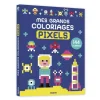 Mes grands coloriages Pixels Espace - Auzou