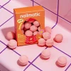 Mini billes de bain effervescentes roses Sweet Mango Nailmatic dans boite orange