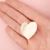 Mini pince à cheveux Coeur Blanc - Coucou Suzette