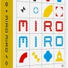 Boîte du jeu MIRO MIRO Gigamic blanche avec motifs colorés rouges, bleus, jaunes et noirs.