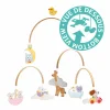 Mobile en bois Bébés animaux - Djeco